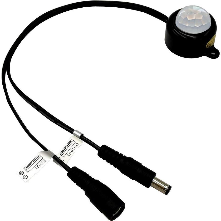 Interruptor Sensor Luz DC 6V-24V Automático LED - Negro