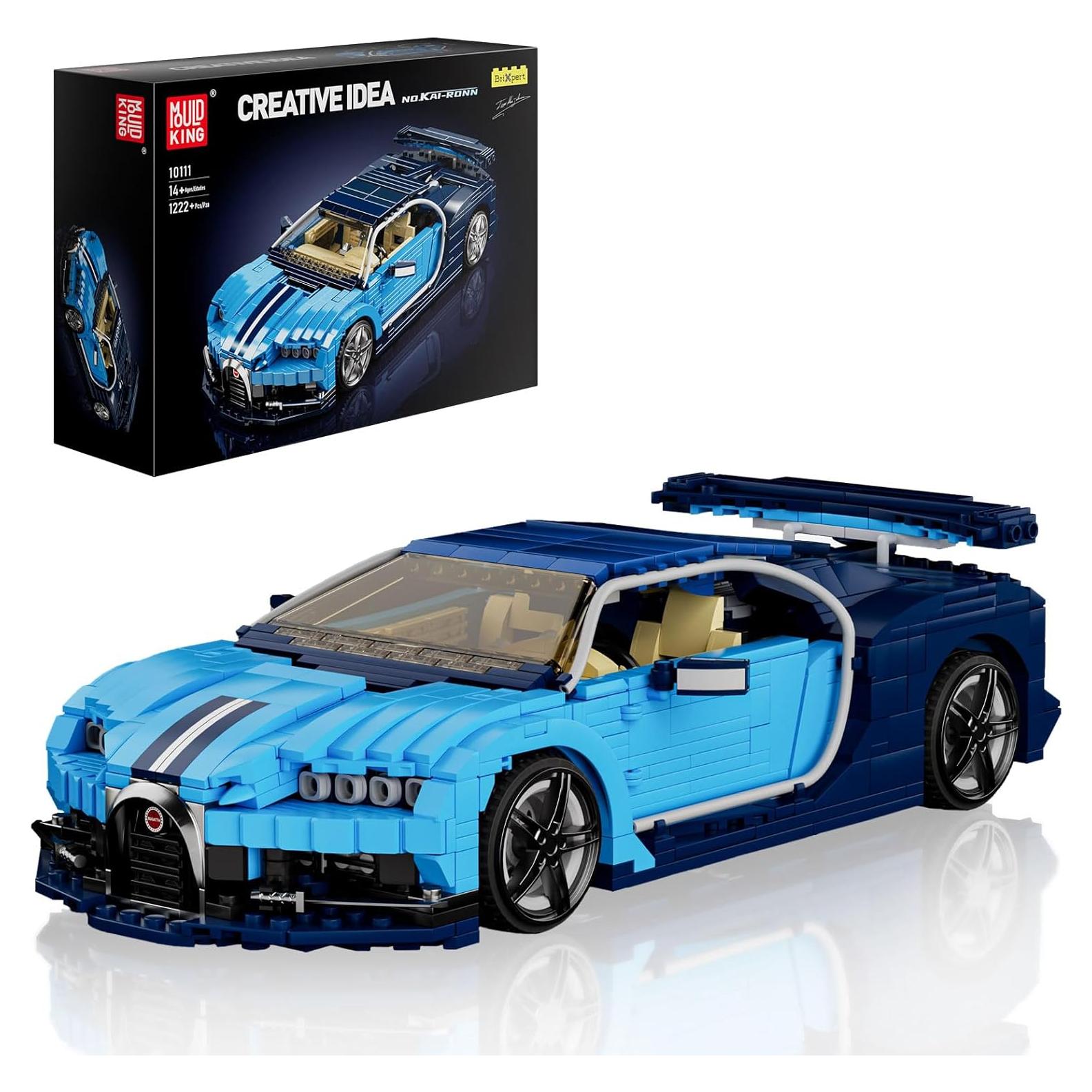 Mould King Coche Deportivo 10111 1222 Piezas Construcción