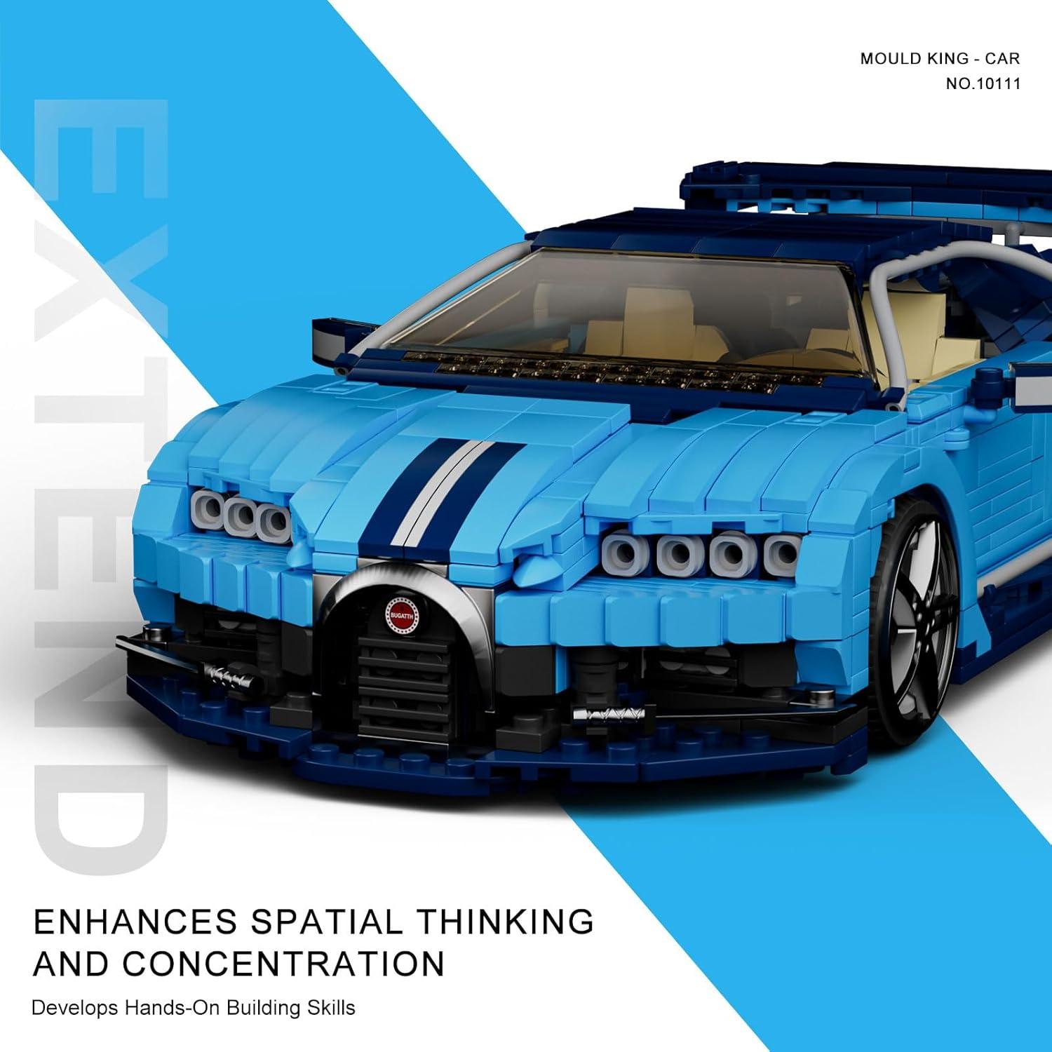 Mould King Coche Deportivo 10111 1222 Piezas Construcción