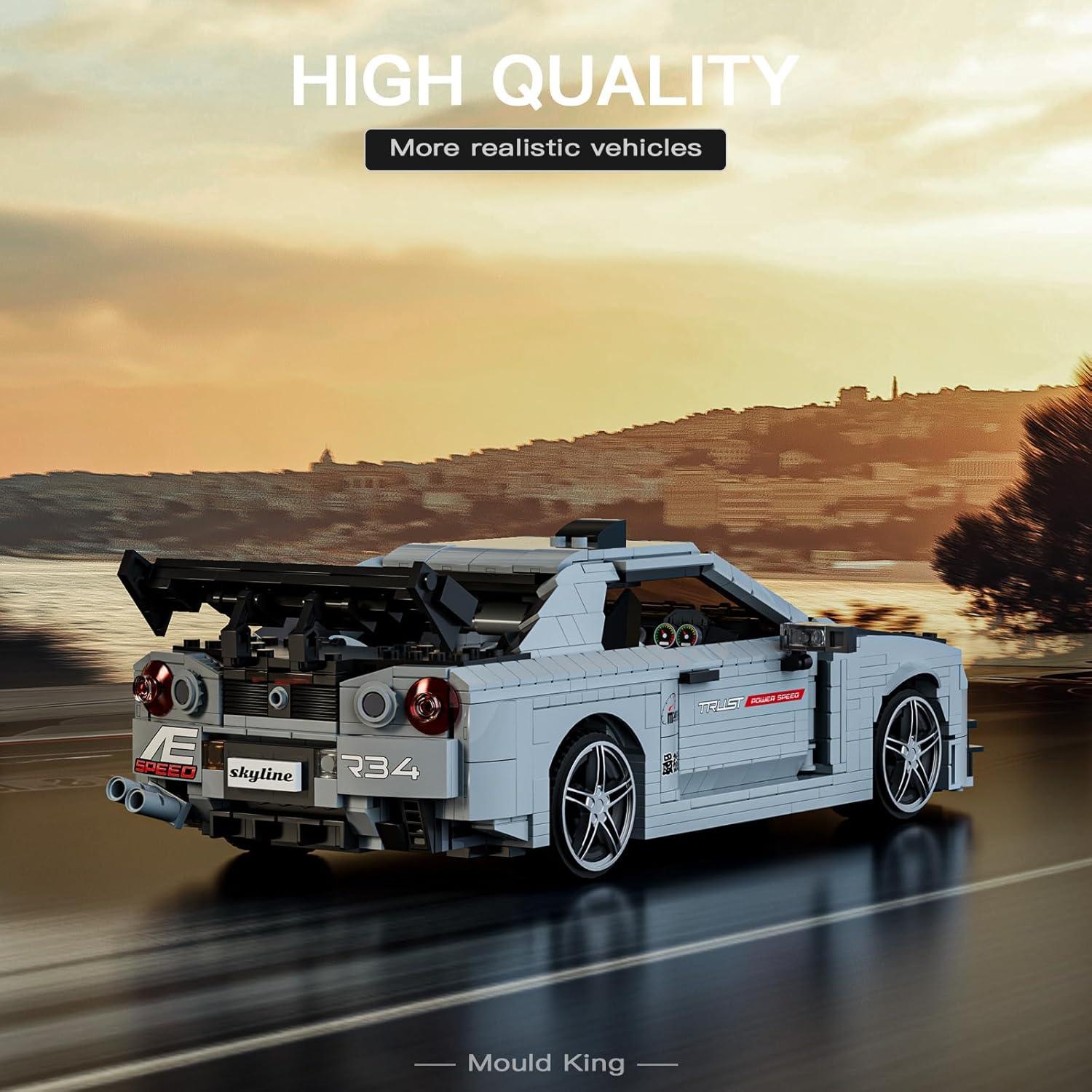 Mould King Auto Deportivo 10113 1471 Piezas para Construir