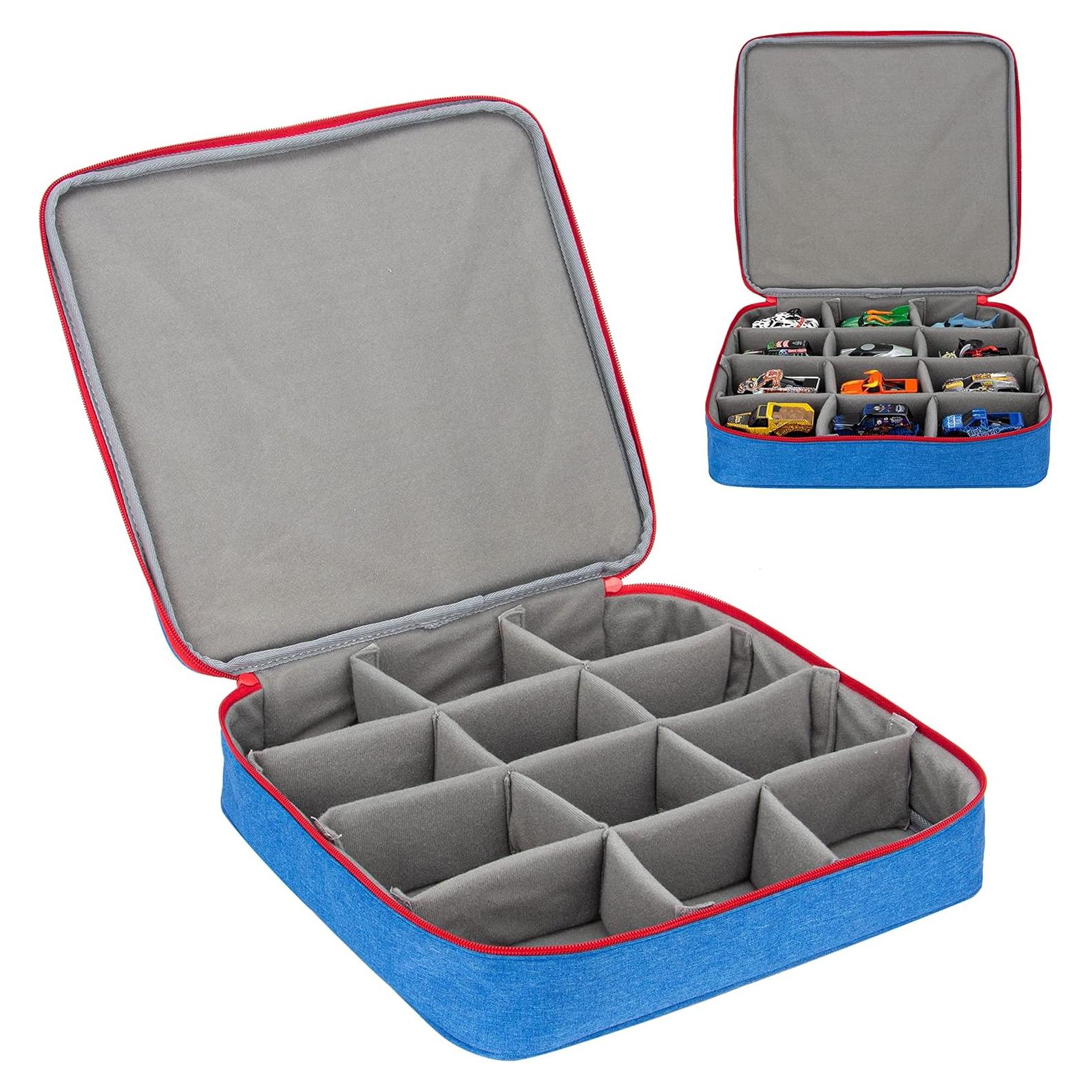 KISLANE Funda para 12 Camiones Monster Jam - Azul