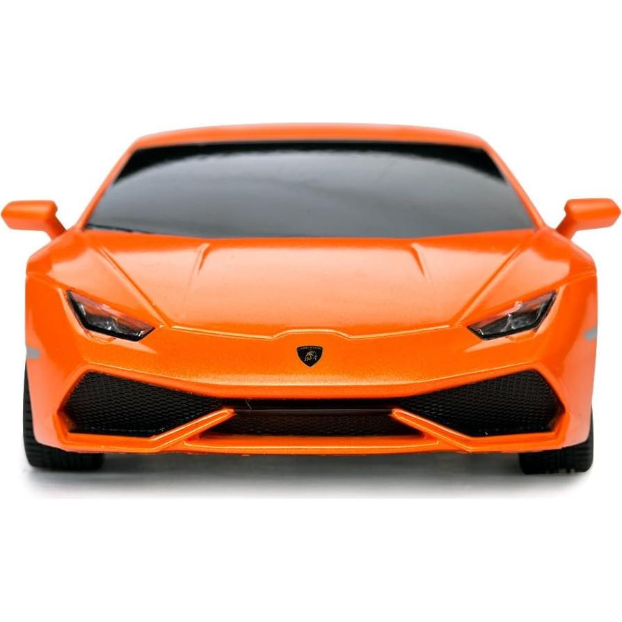 RASTAR Remote Control Car | 1:24 RC Lamborghini HURACÁN LP610-4 Toy Car Model Vehicle, Orange
