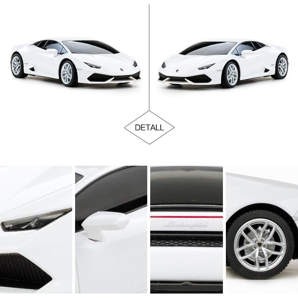 Coche RC Rastar Lamborghini HURACÁN 1/24 Blanco