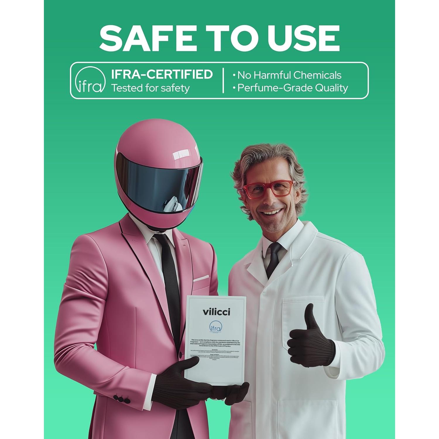 Ambientador de Auto Vilicci Champagne y Soirée - 5.9 ml