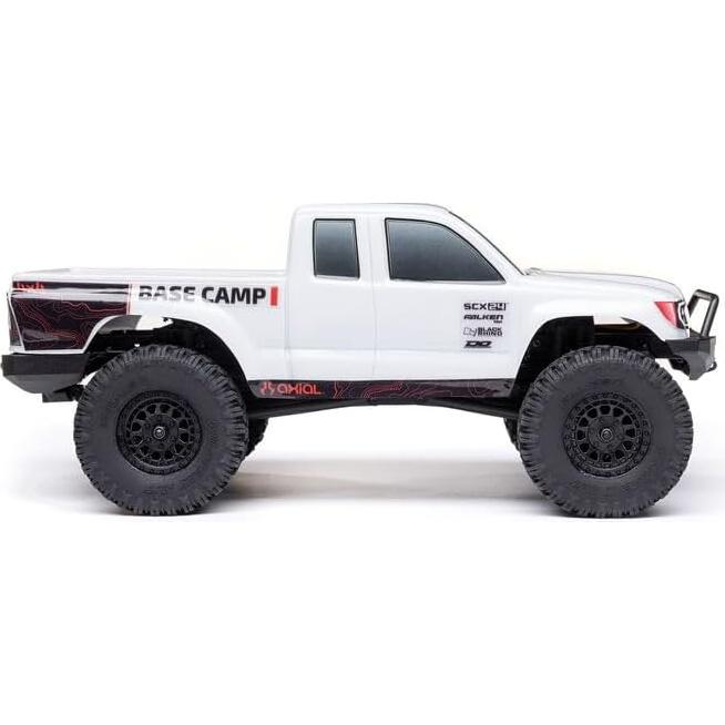 Axial SCX24 Base Camp 4WD Mini Crawler 1/24 Blanco