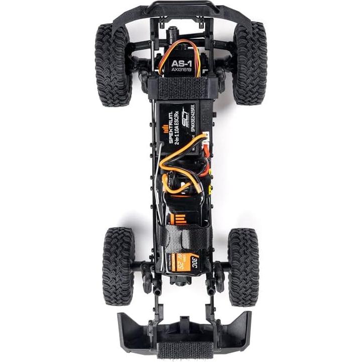 Axial SCX24 Base Camp 4WD Mini Crawler 1/24 Blanco