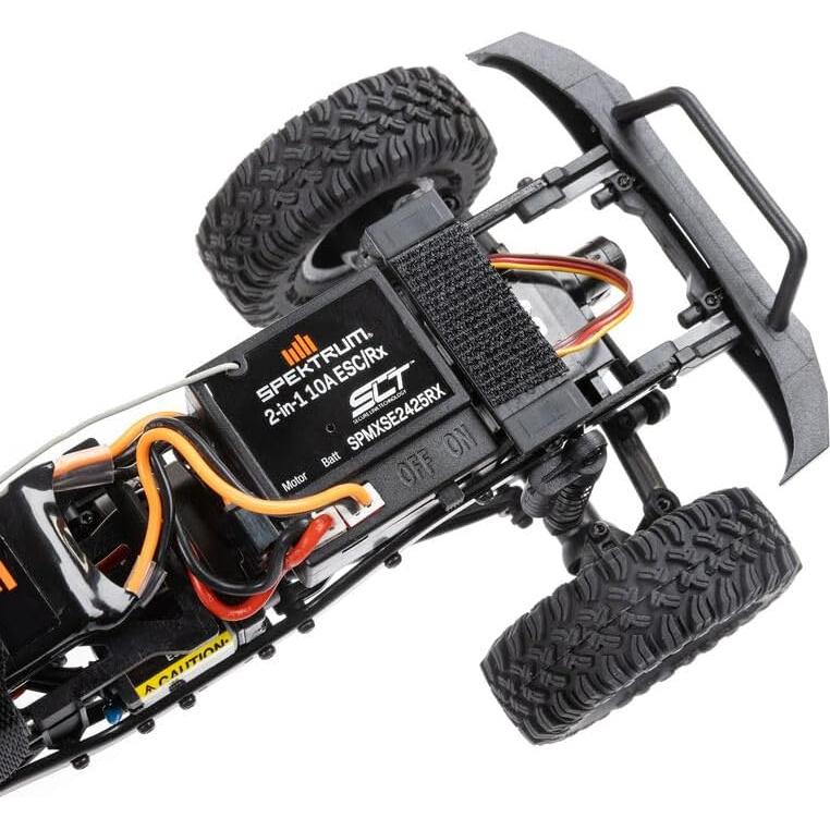 Axial SCX24 Base Camp 4WD Mini Crawler 1/24 Blanco