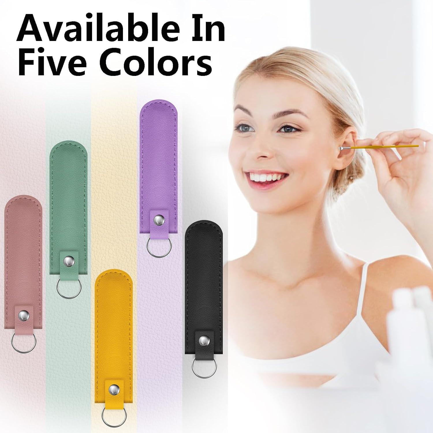 Kit Limpiador de Cera de Oído Mashaop con Estuche Portátil