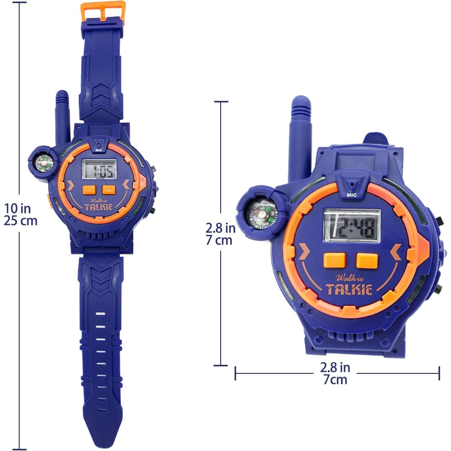 Walkie Talkie Recargable Gantan para Niños Azul 166g