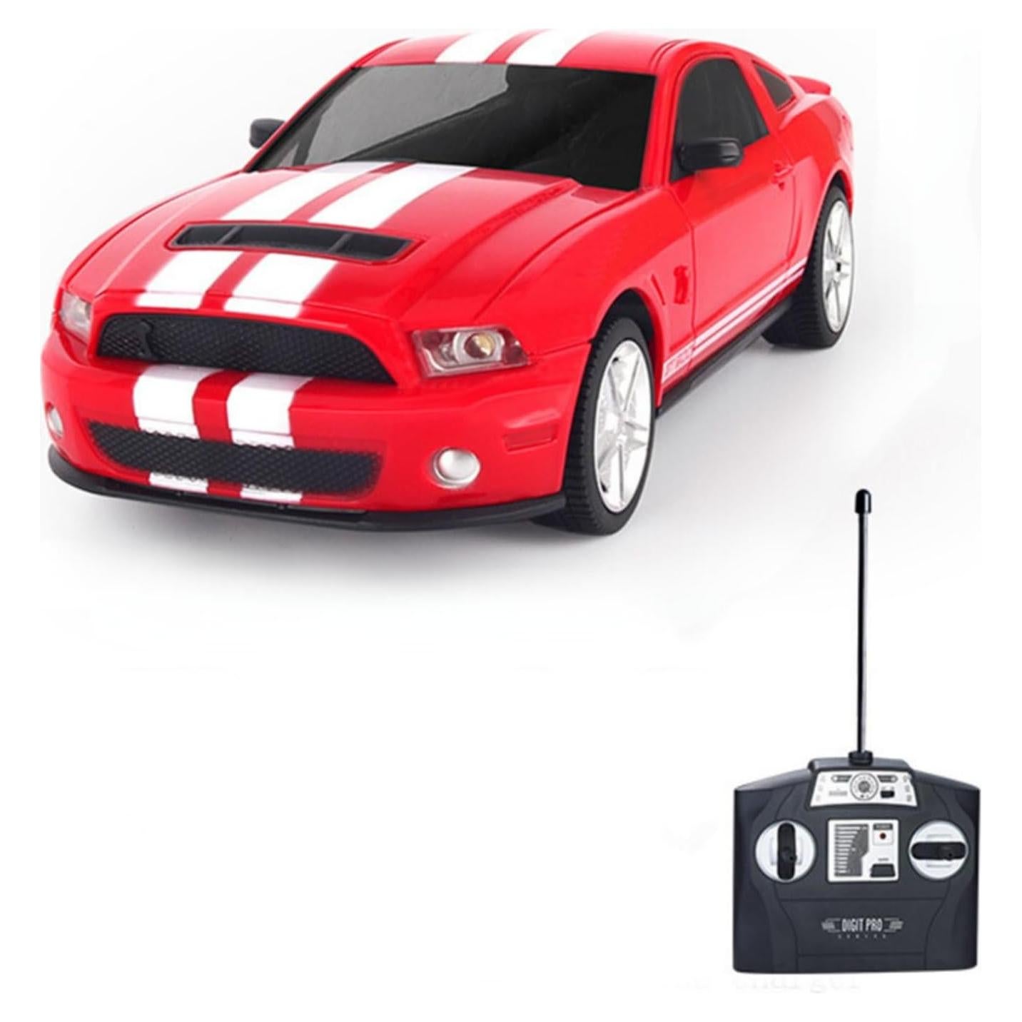 Coche RC Vinie Ford Mustang GT500 1:14 con Luces LED