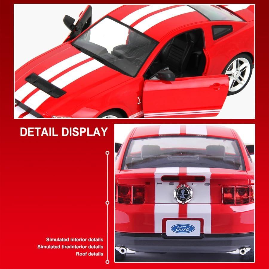 Coche RC Vinie Ford Mustang GT500 1:14 con Luces LED