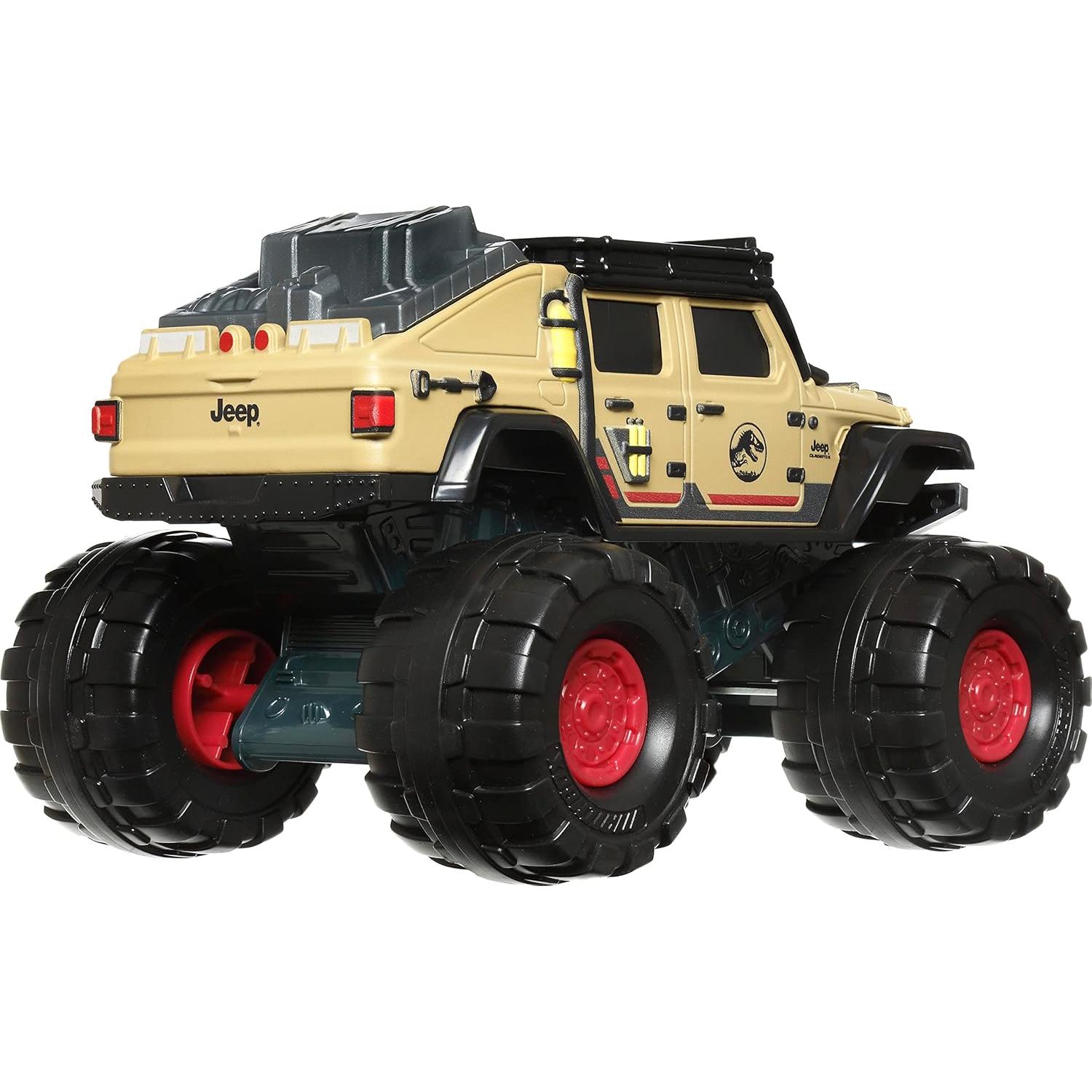 Camión Matchbox Mundo Jurásico Jeep Gladiator 1:24 Ruedas Grandes