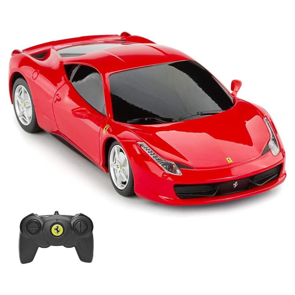 Coche RC Rastar Ferrari 458 Italia 1:24 Rojo Detallado