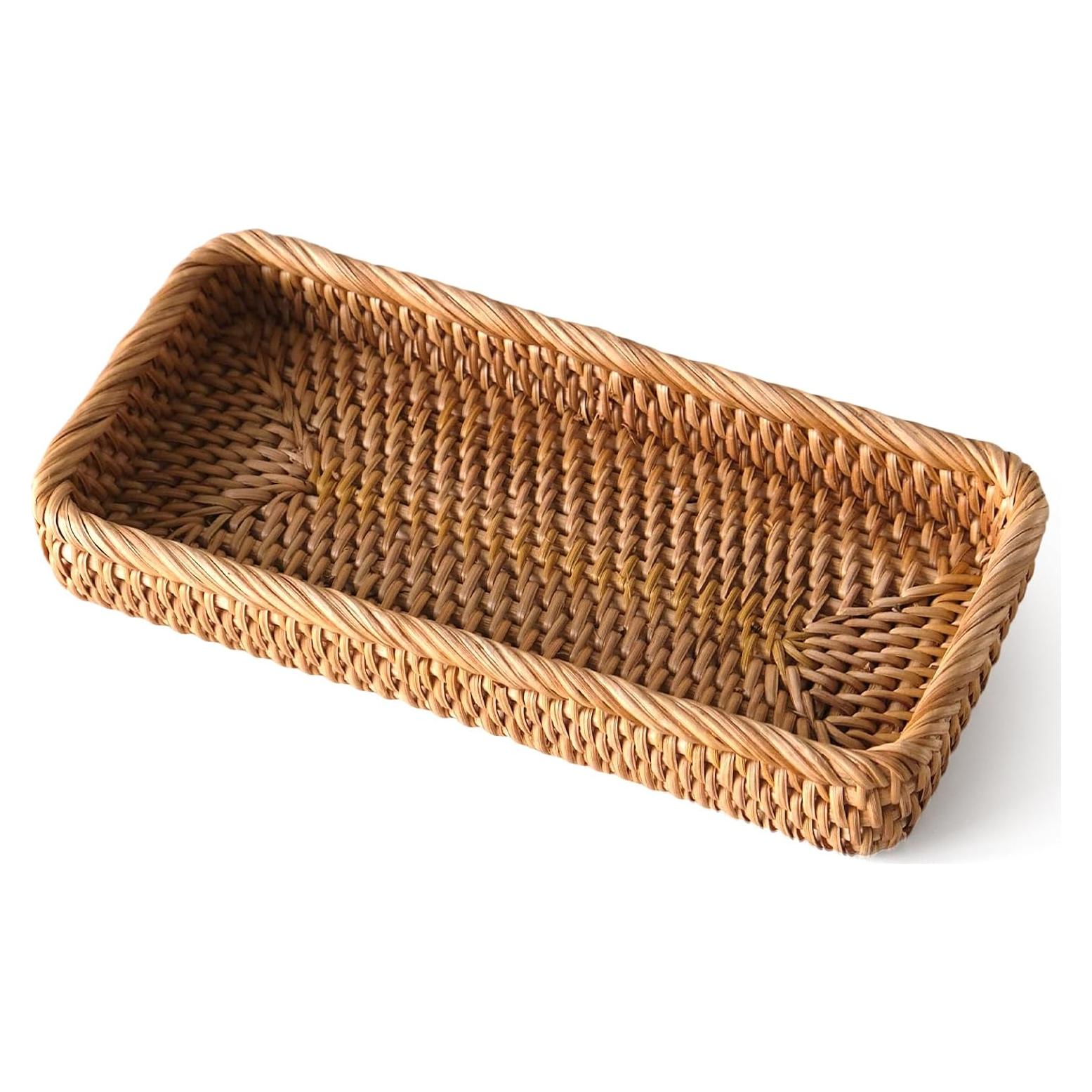 Bandeja de Mimbre Natural S310 Rectangular 25.4x12.95 cm