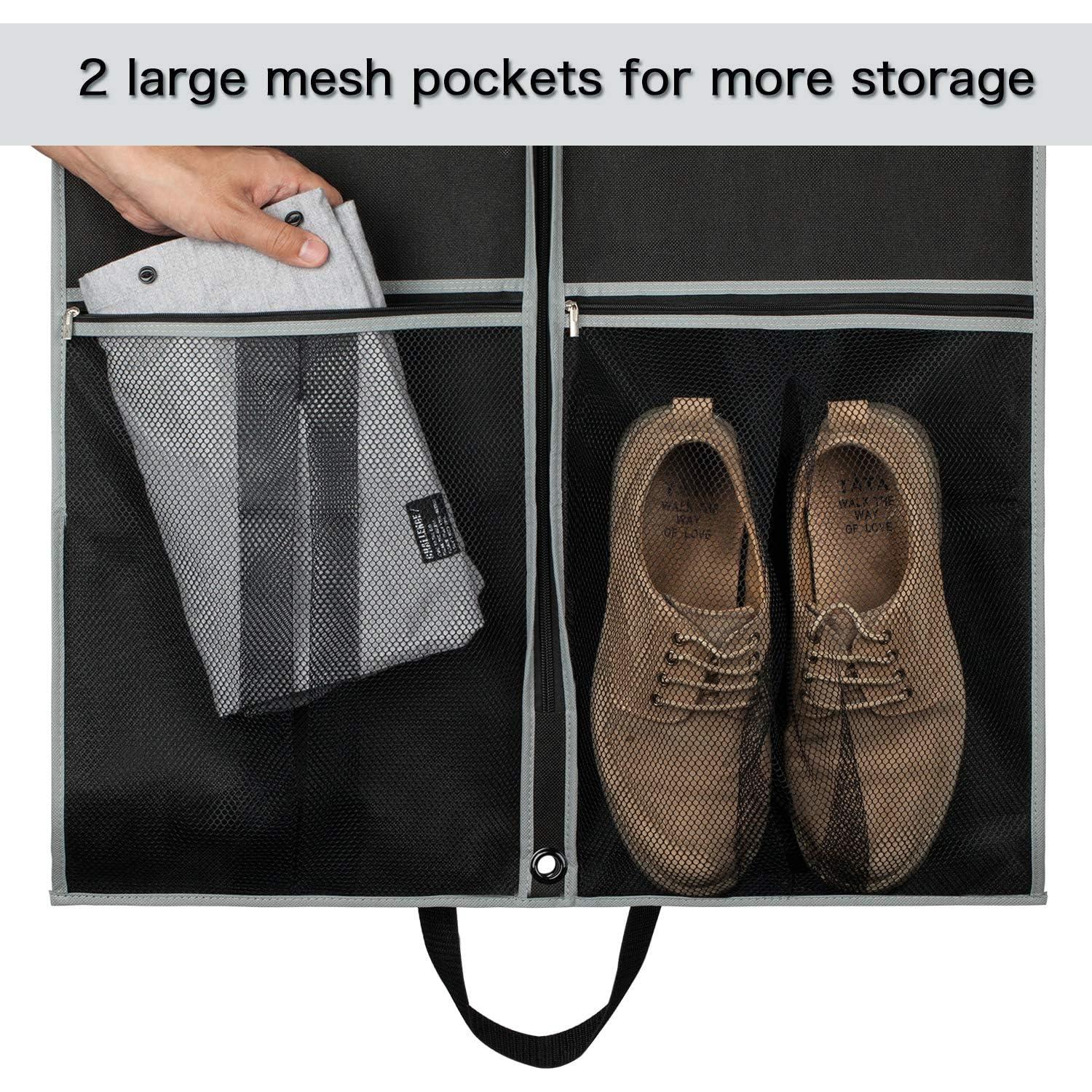 Bolsa de Ropa Zilink 109 cm para Trajes y Vestidos - Negro