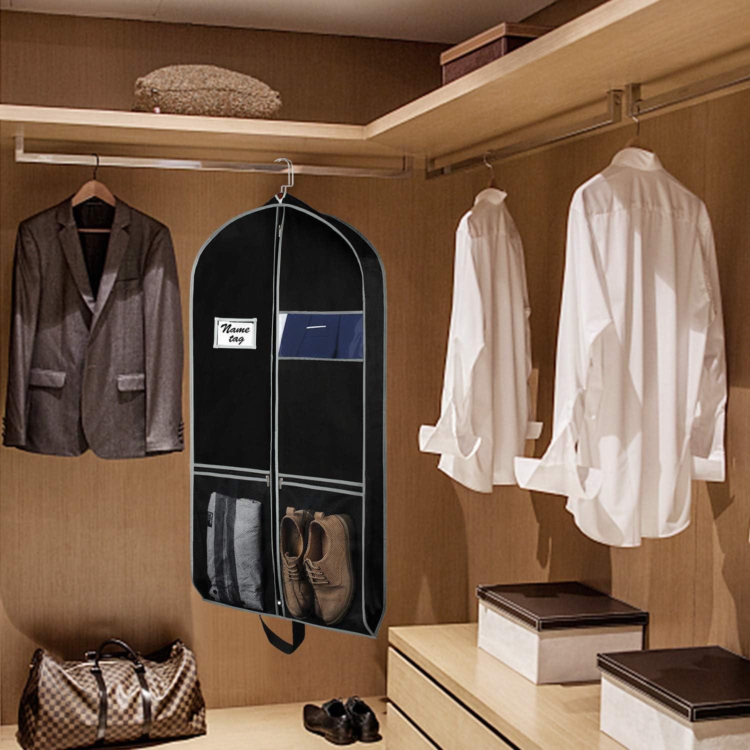 Bolsa de Ropa Zilink 109 cm para Trajes y Vestidos - Negro