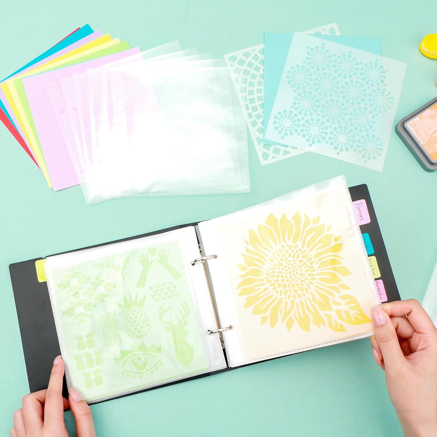 Carpeta de Almacenamiento de Plantillas de Galletas BAOFALI 6x6