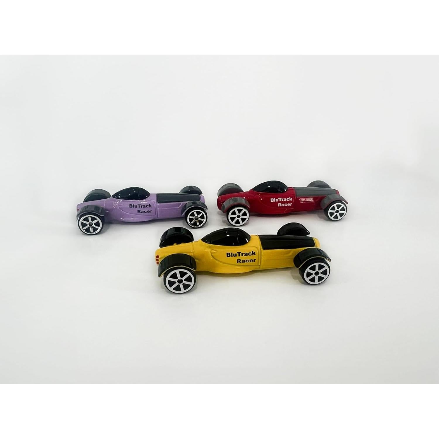 Racers BluTrack - Paquete de 3 Coches a Escala 1/64