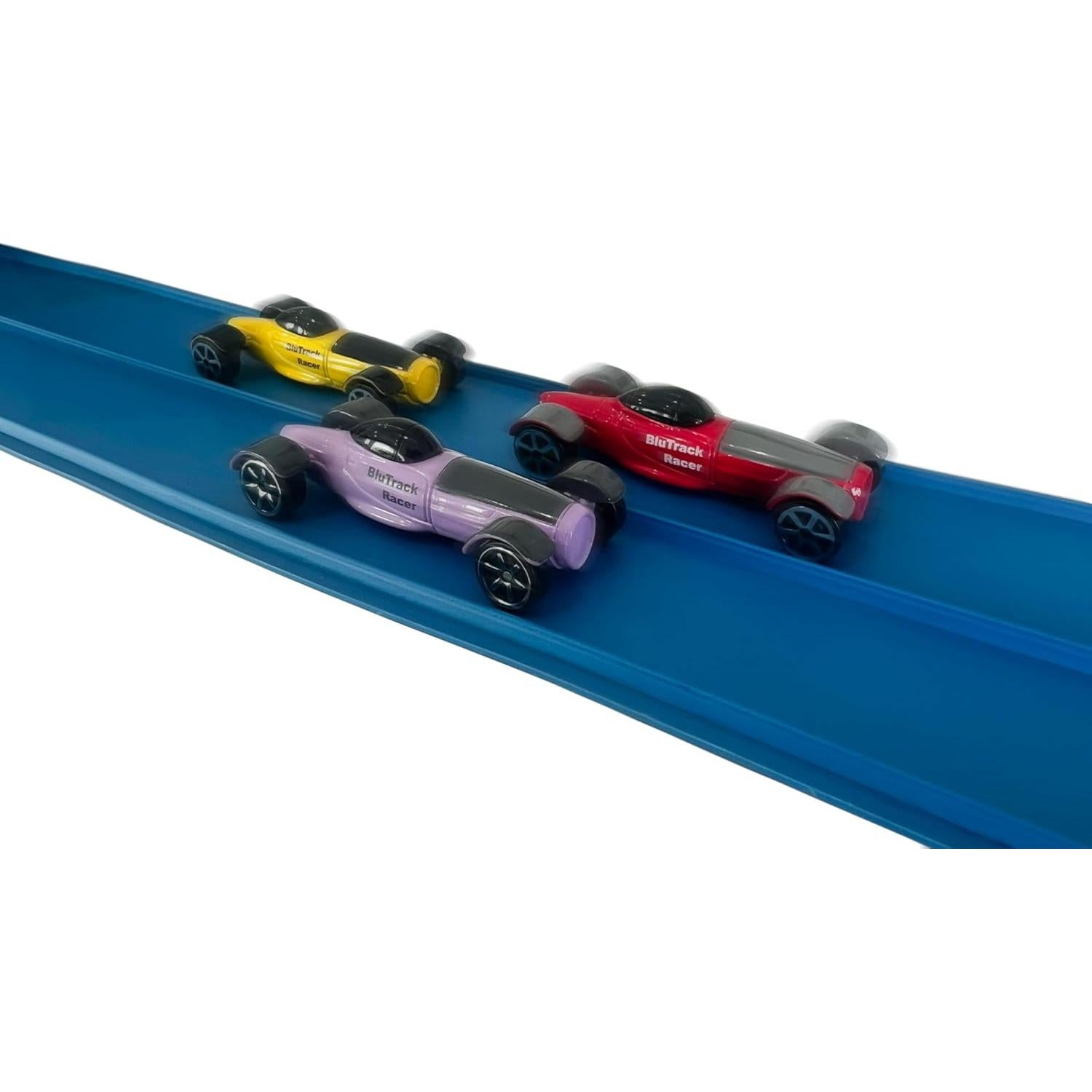 Racers BluTrack - Paquete de 3 Coches a Escala 1/64