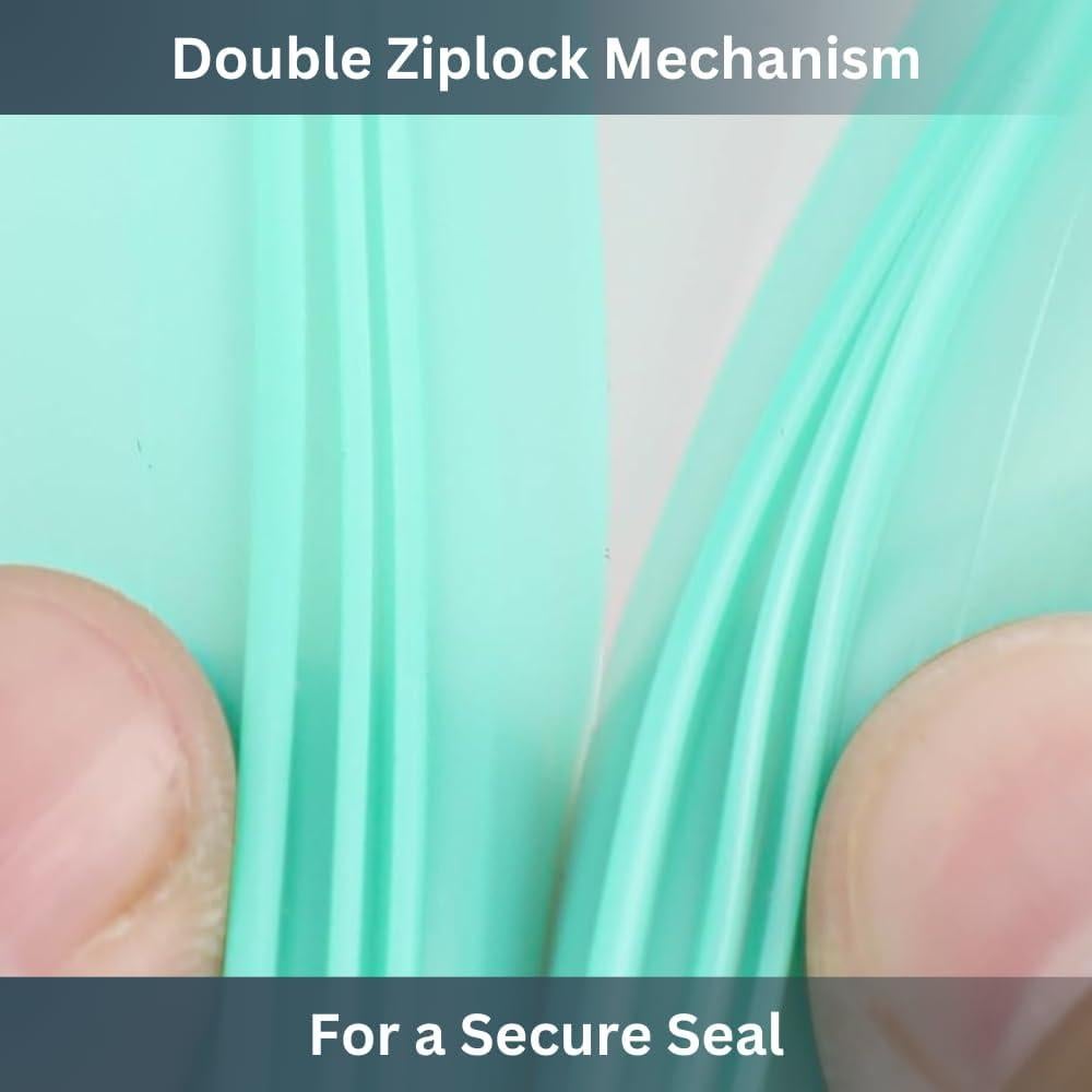 Bolsas de Congelador Reutilizables MHSEcoFriendly 12 Pzas M y XL