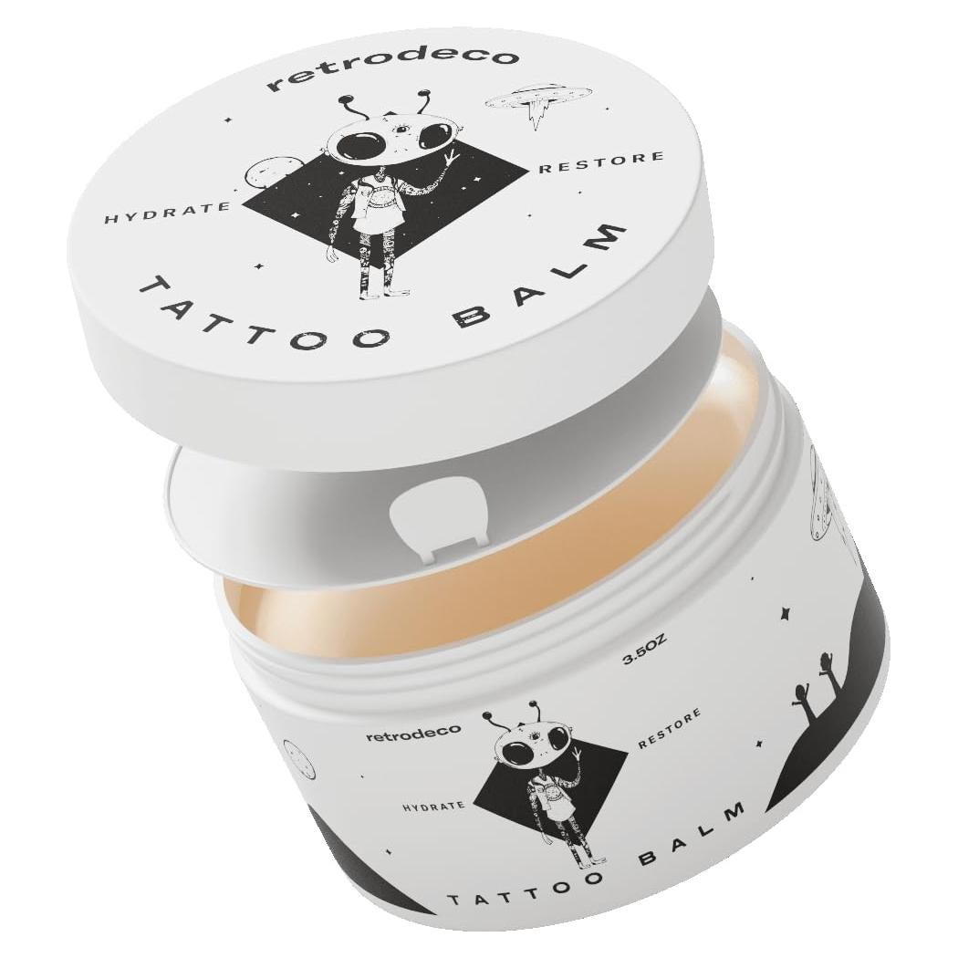 Bálsamo Reparador para Tatuajes RetroDeco 99.22 g - Hidrata y Protege