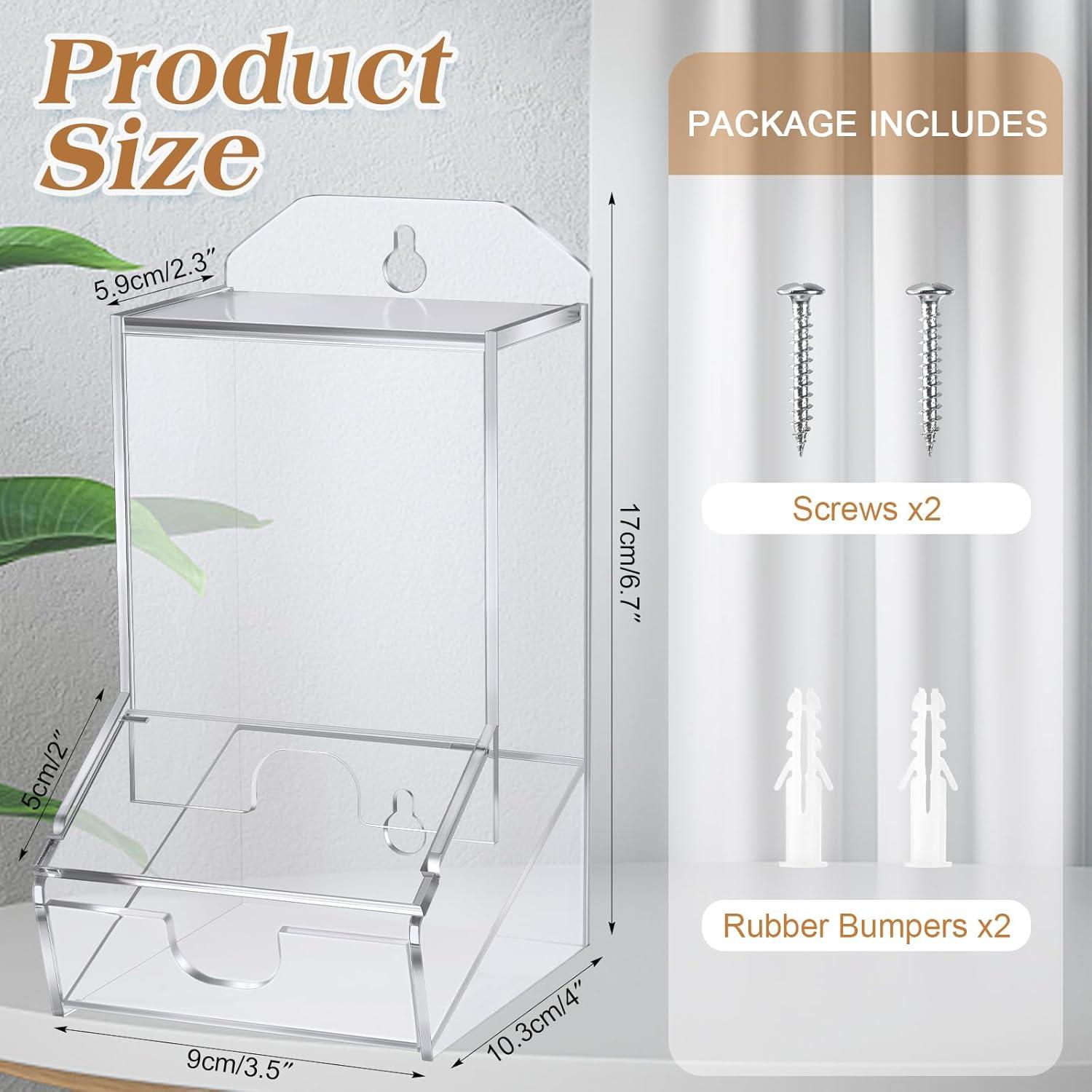 Contenedor de cápsulas de lavandería Weysat Acrílico 17x10.3x9 cm