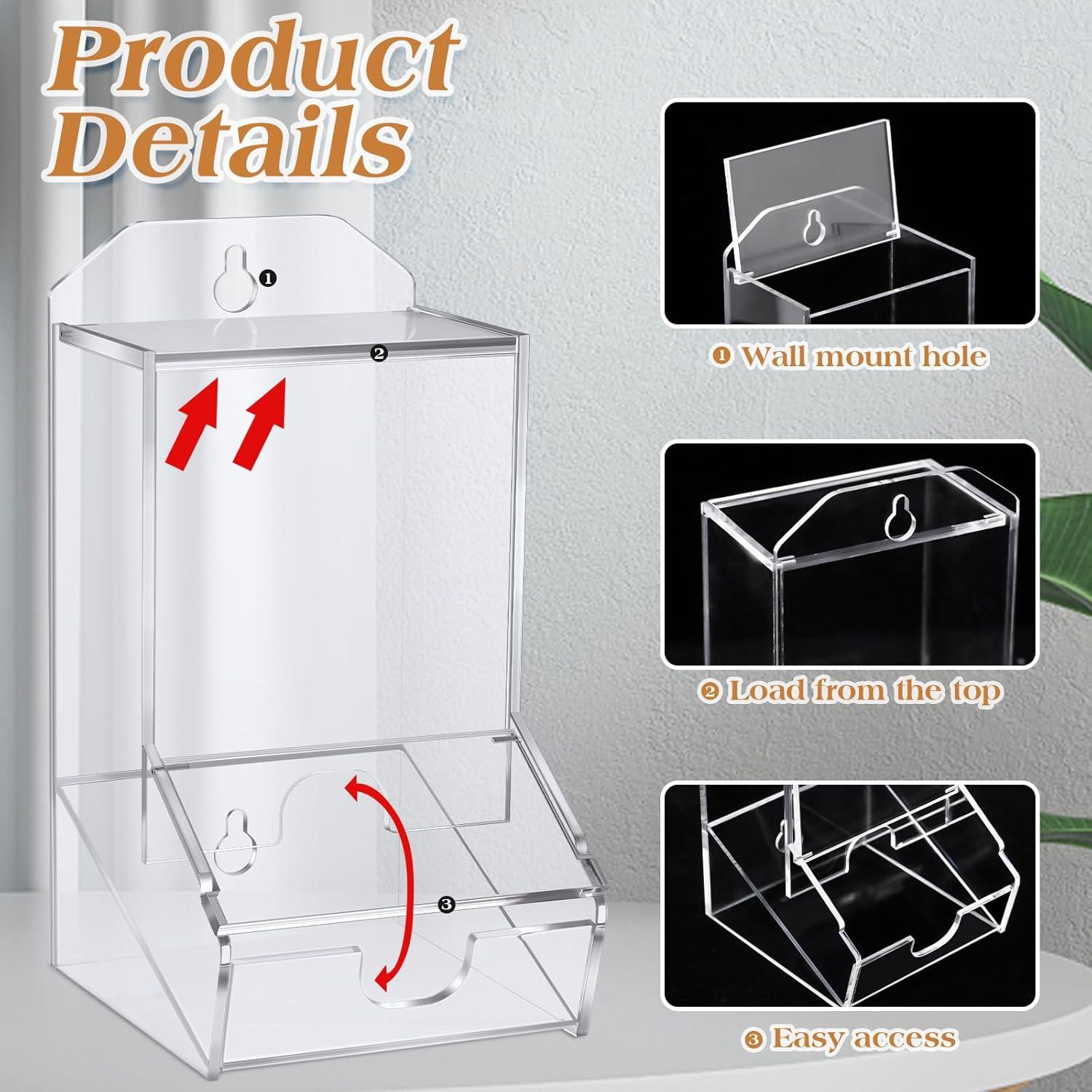 Contenedor de cápsulas de lavandería Weysat Acrílico 17x10.3x9 cm