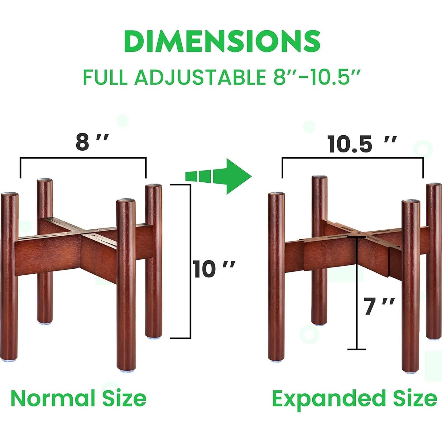 Soporte Ajustable para Dispensador de Bebidas ZPirates - Madera Oscura