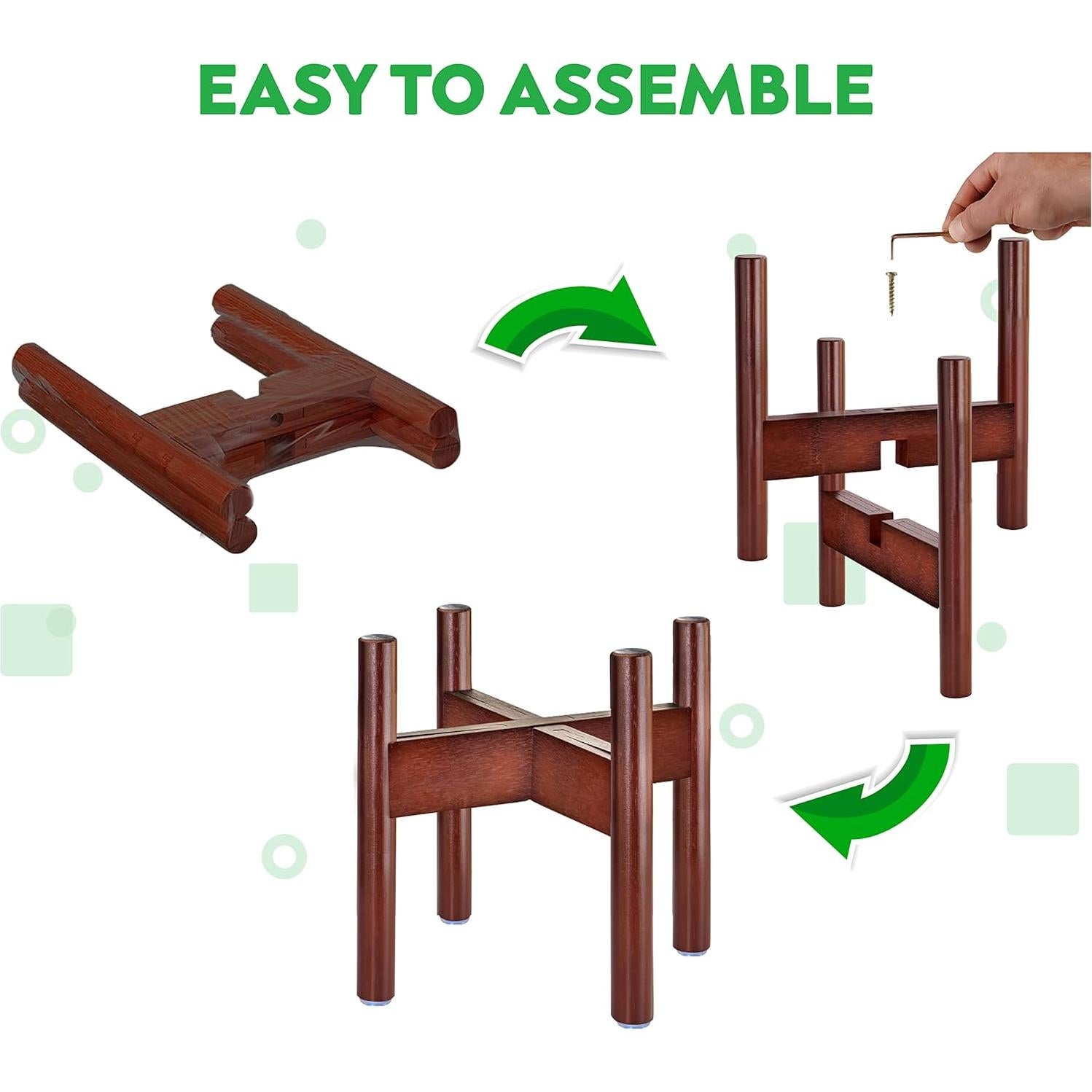 Soporte Ajustable para Dispensador de Bebidas ZPirates - Madera Oscura