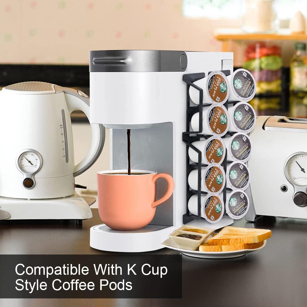 Soporte para 15 cápsulas de café K-Cup SUNGRACE - Negro, 3 unidades