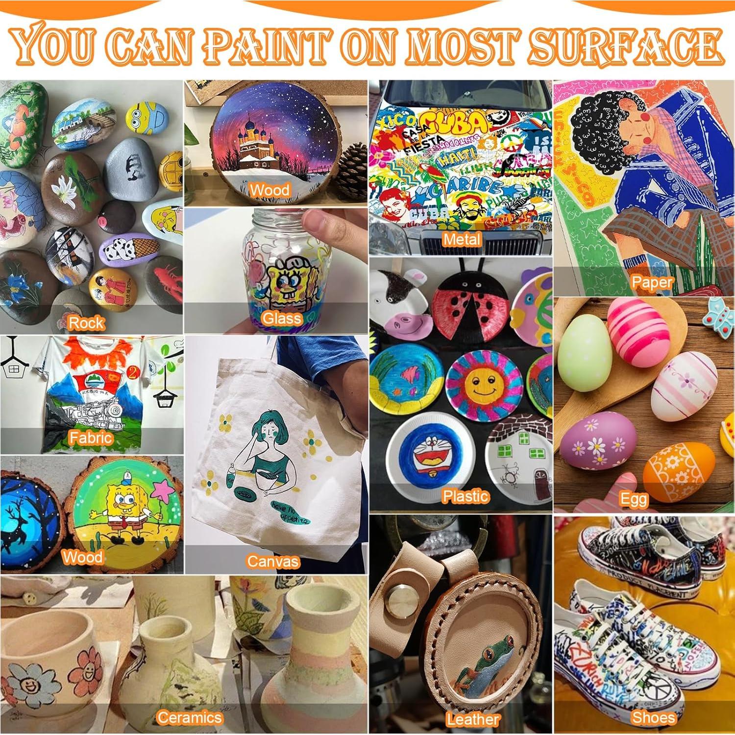 Kit de Marcadores de Tatuajes Temporales STIGMA - 12 Colores