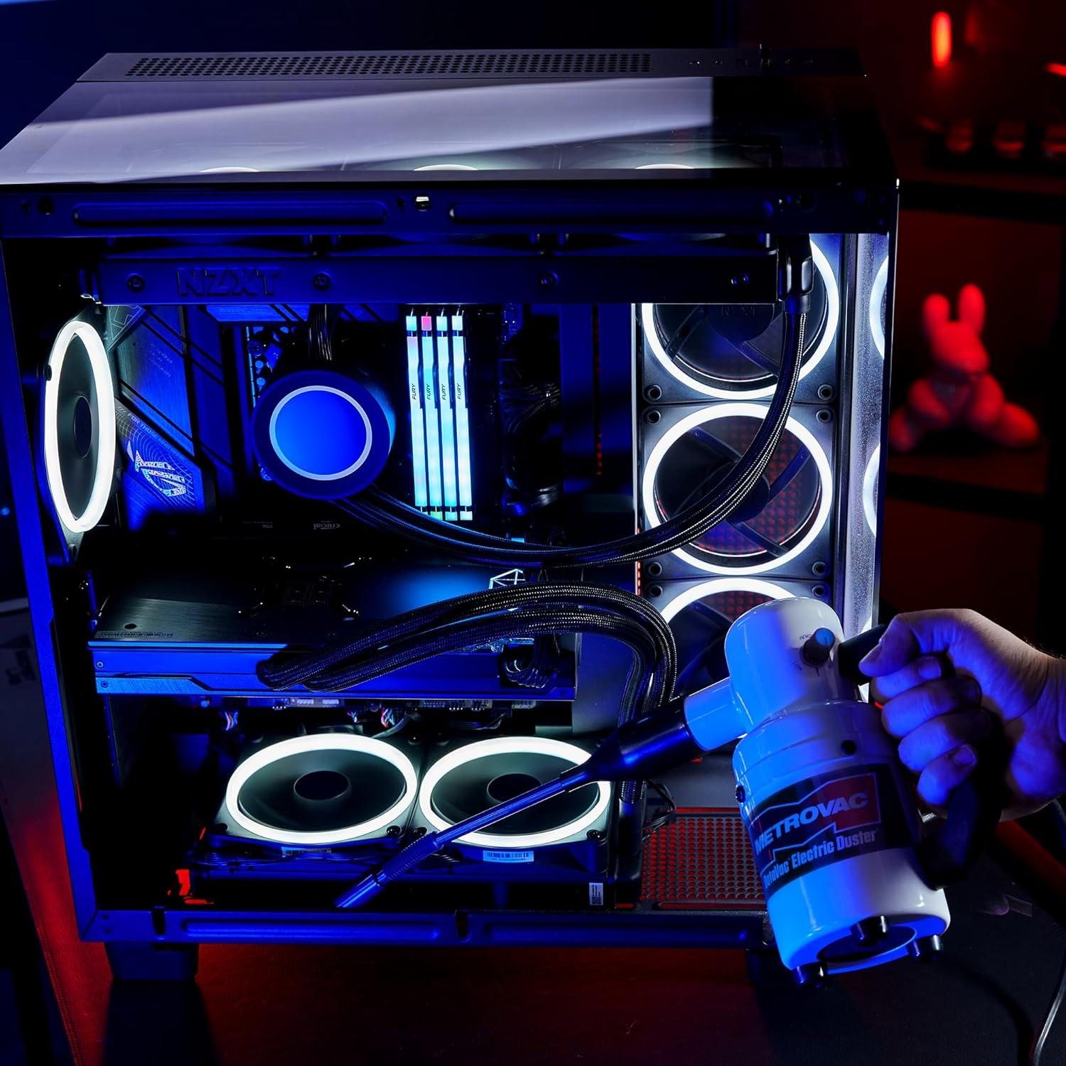 Soplador Eléctrico METROVAC ED-500V con Control de Velocidad