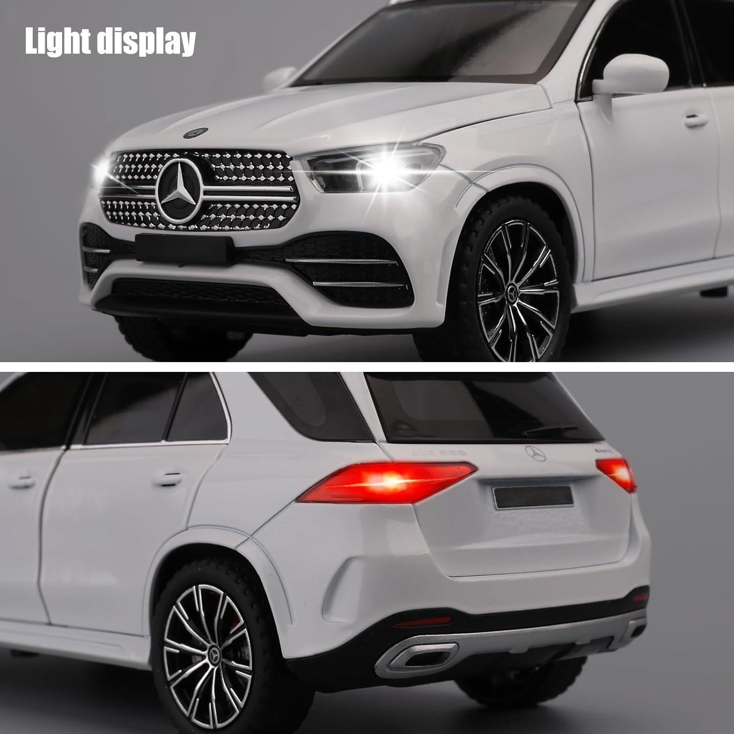 Coche de Juguete Benz GLE 350 WAKAKAC 1/24 con Sonido y Luz