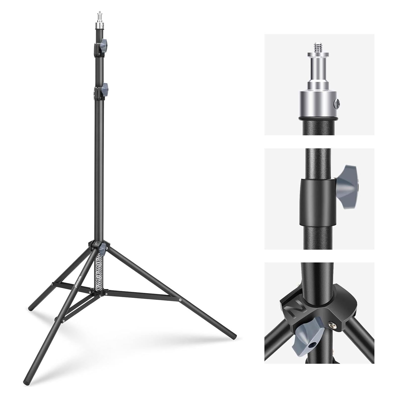 Soporte de Luz NEEWER ST-200 Aluminio 87-200cm 10kg