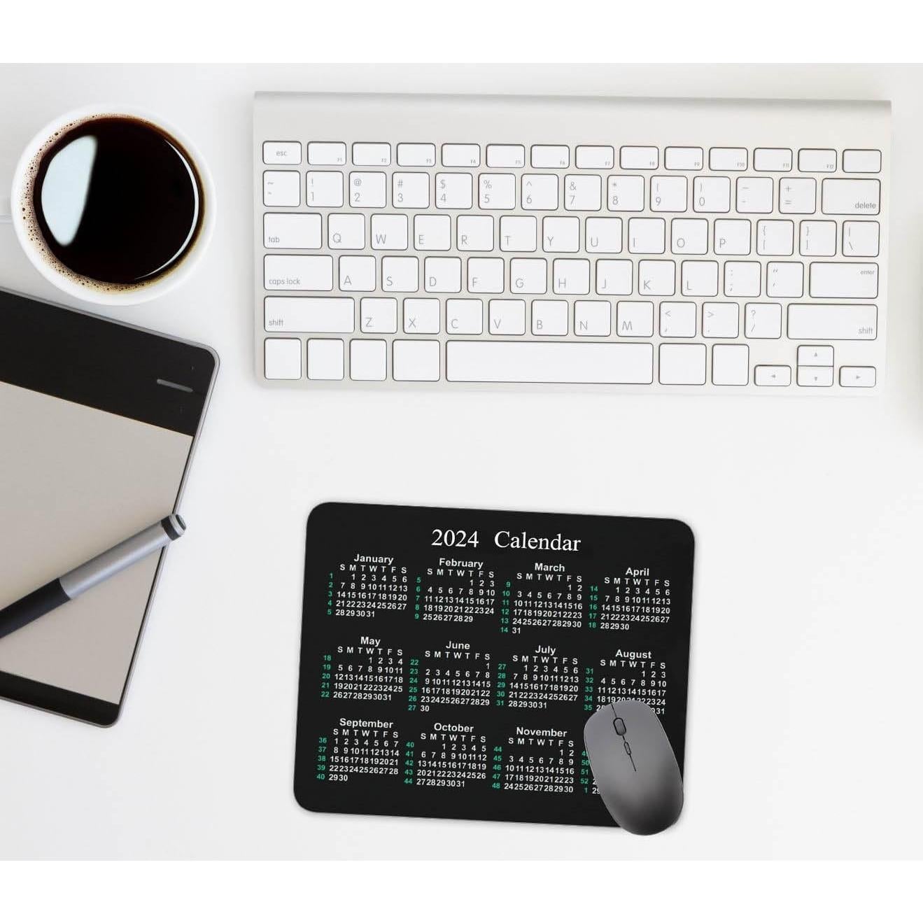 Alfombrilla de Ratón Antideslizante Qien BaiSei 24.1x20.1cm 2024