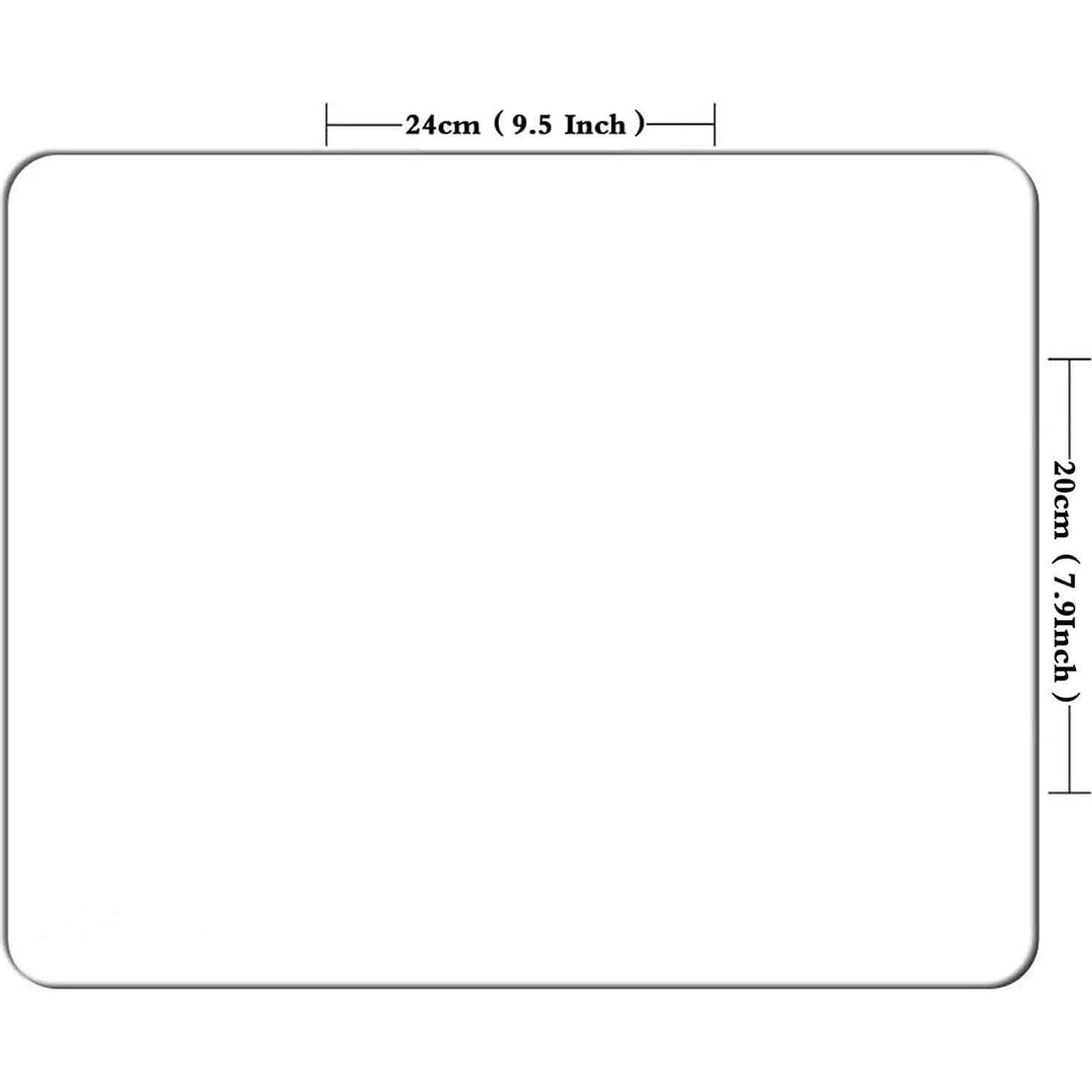 Alfombrilla de Ratón Antideslizante Qien BaiSei 24.1x20.1cm 2024