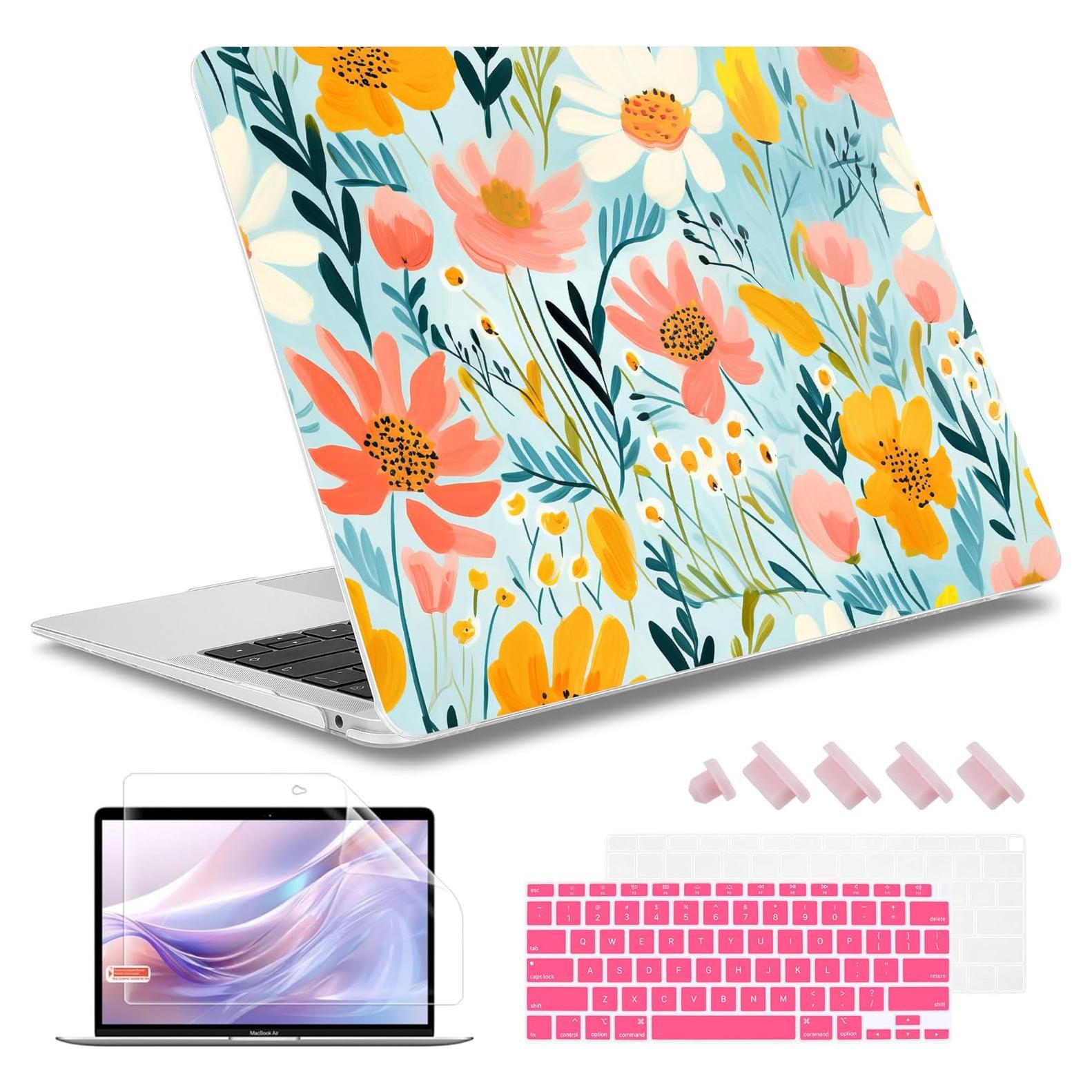 Funda Dura May Chen para MacBook Air 13" Retina 2021-2018 Floral