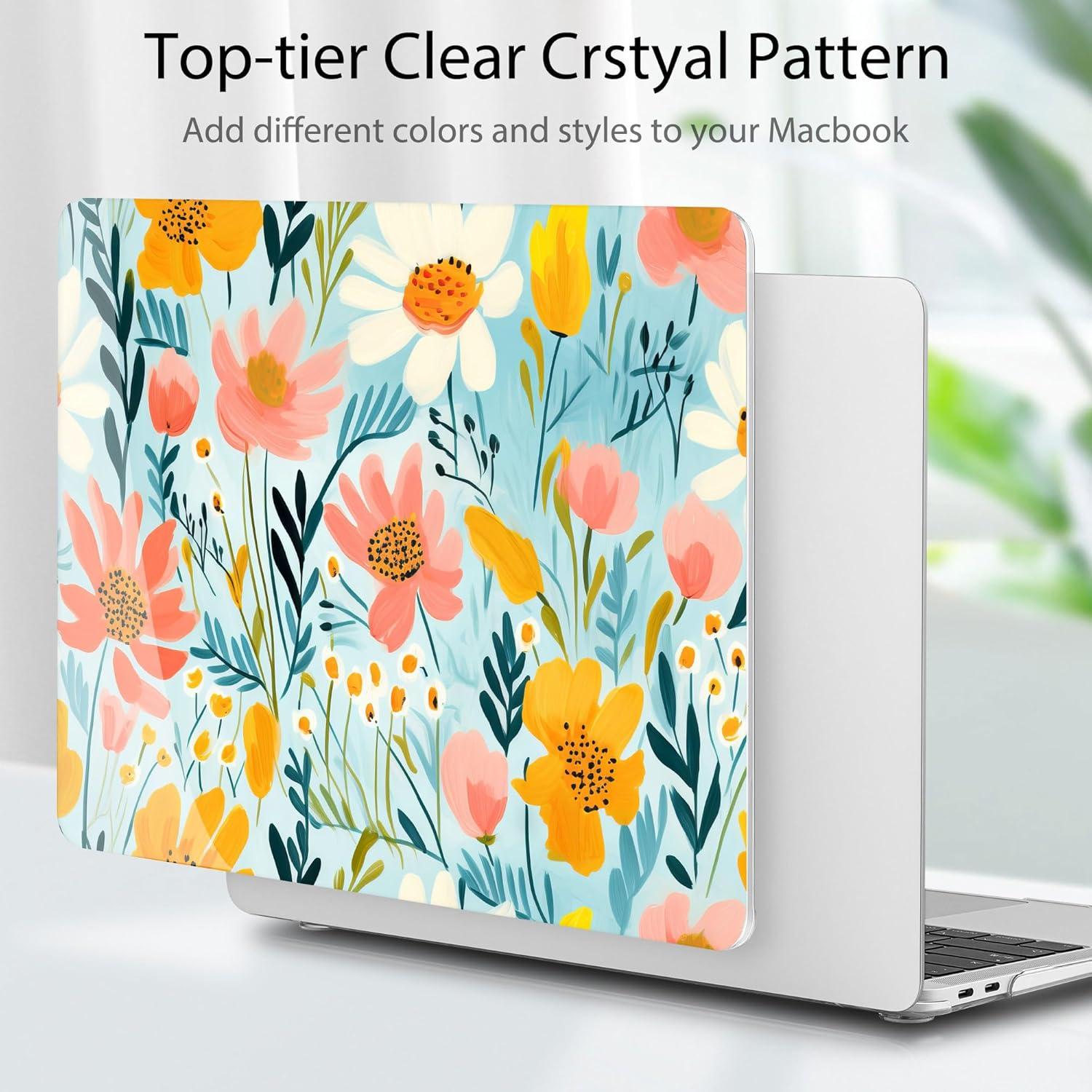 Funda Dura May Chen para MacBook Air 13" Retina 2021-2018 Floral