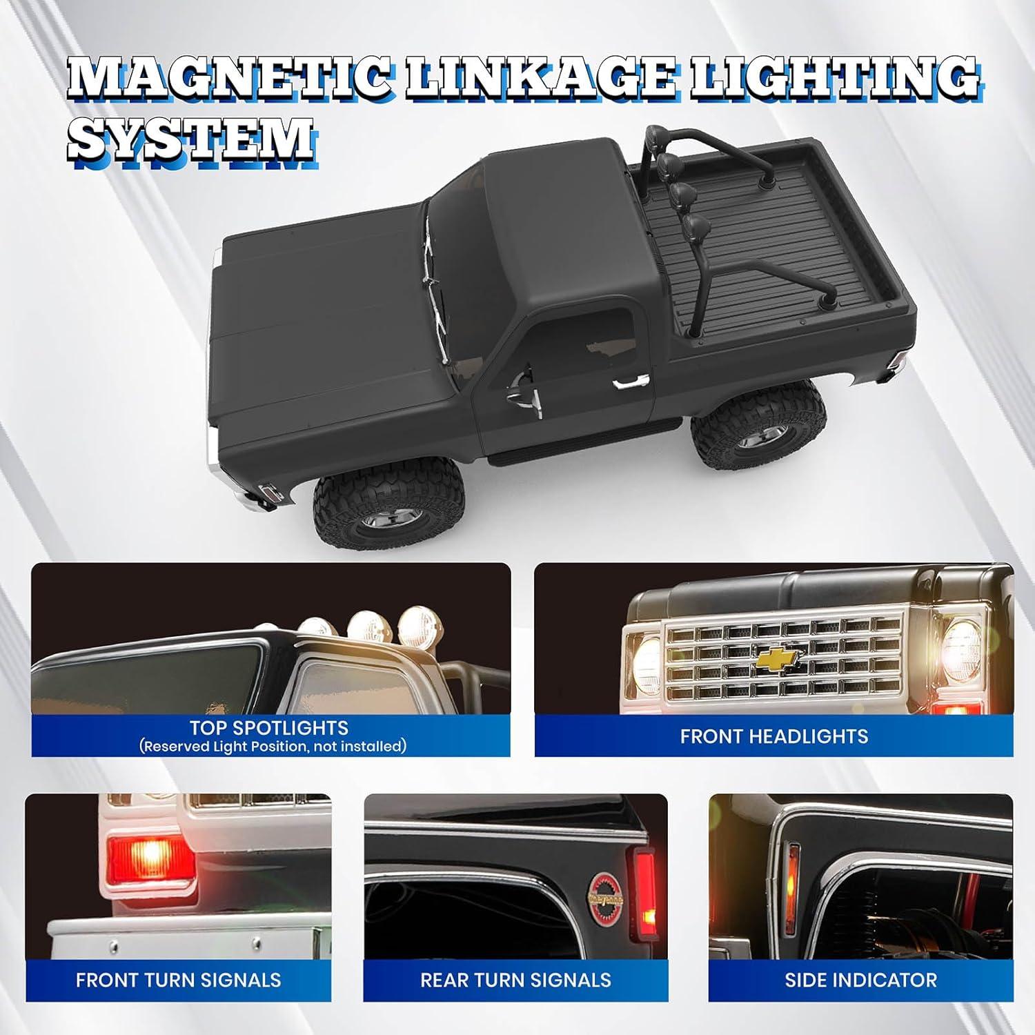 Camioneta RC FMS FCX10 Chevy K5 Blazer 1/10 Offroad 5.58kg