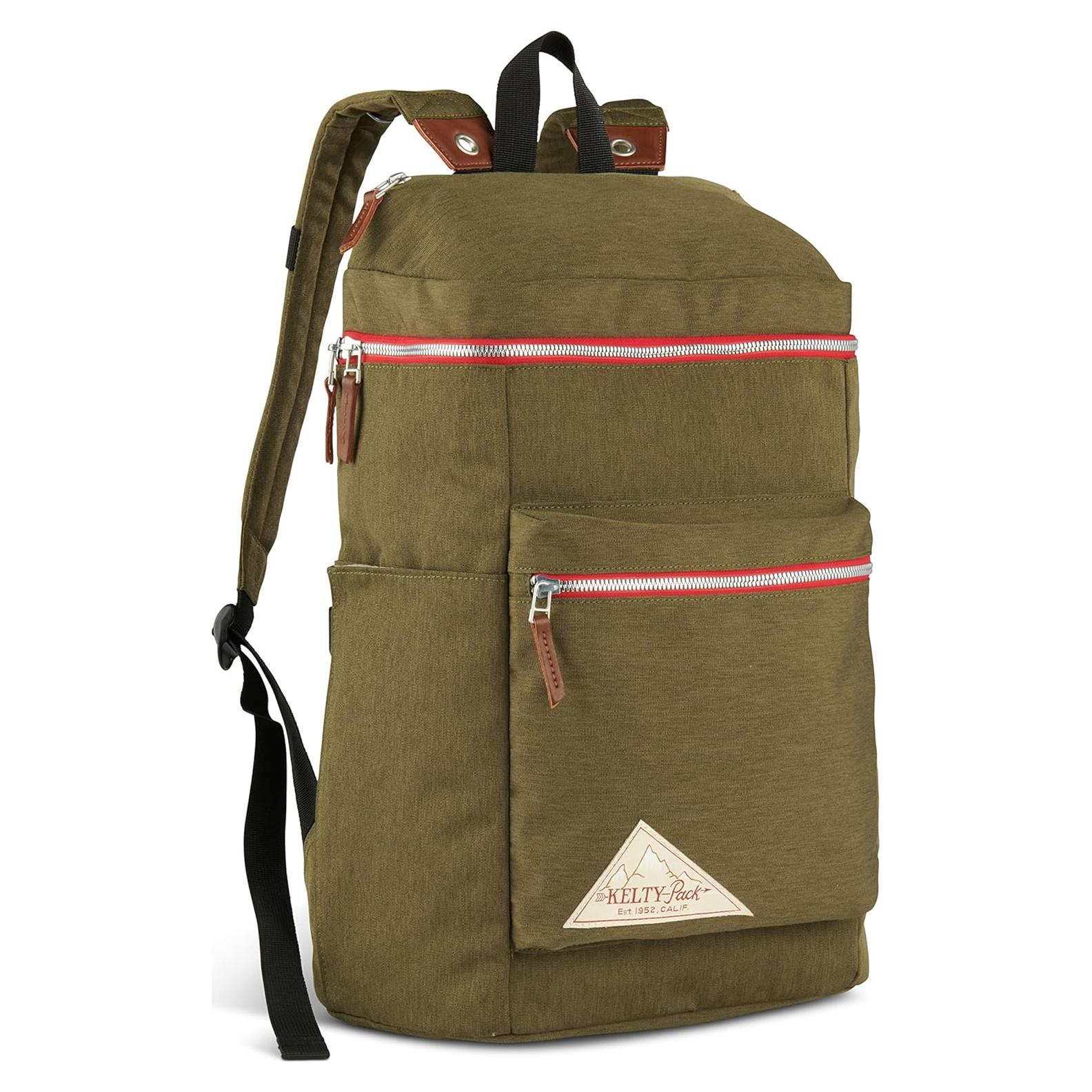 Mochila de Día Kelty Delano 21L Acolchada Oliva Quemada
