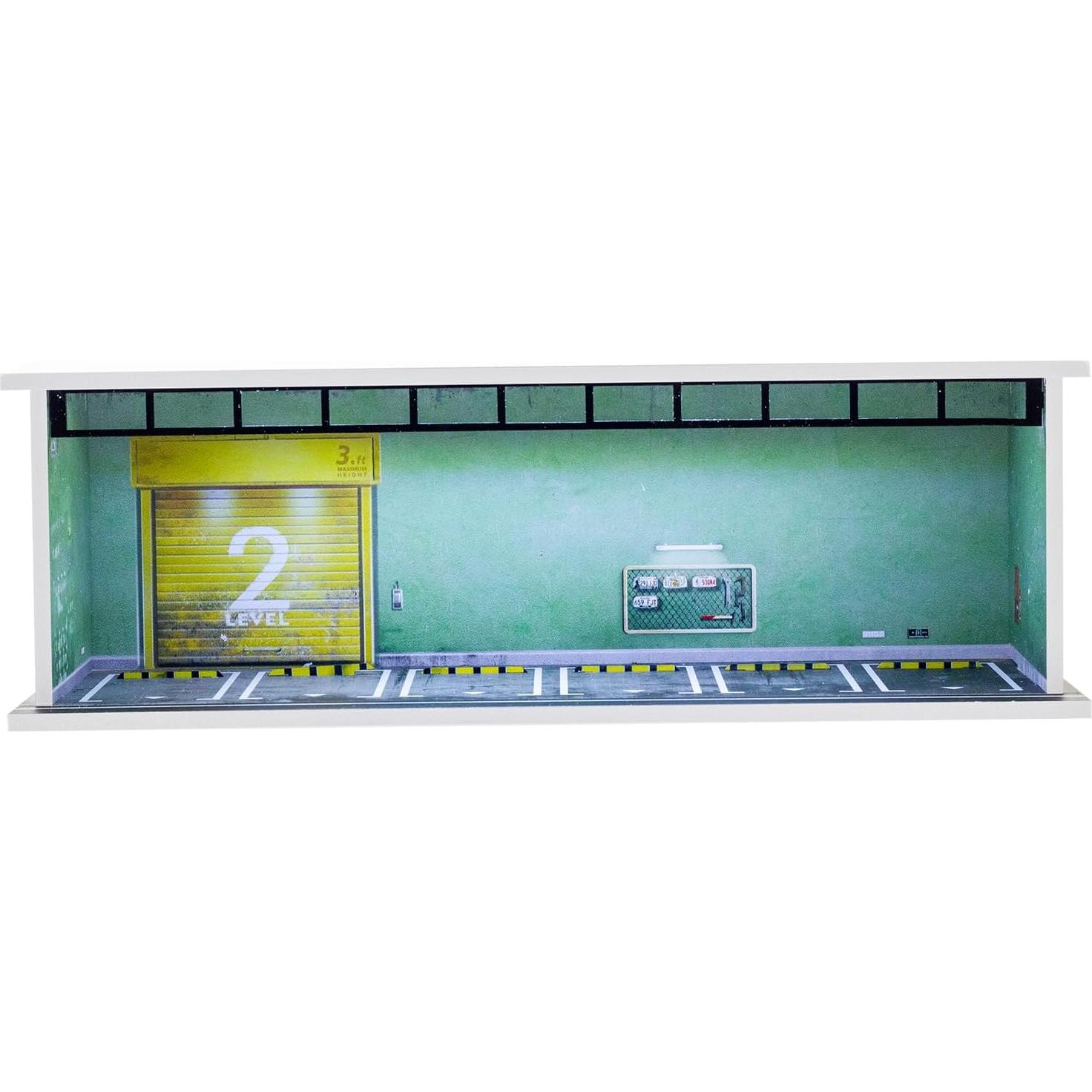 Caja de exhibición Gtcwmx para autos 1:64 con LED