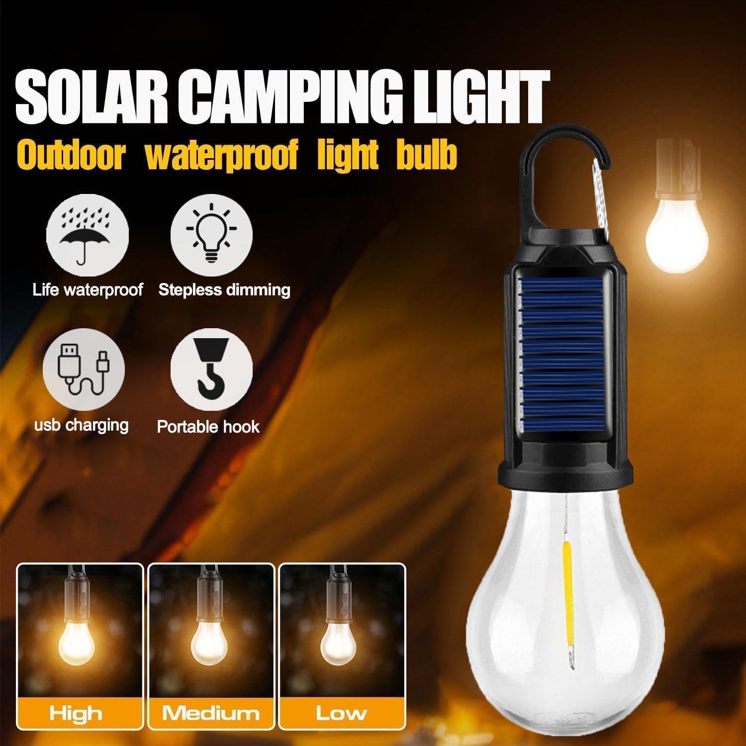 Linterna LED Recargable MODOAO para Camping y Emergencias
