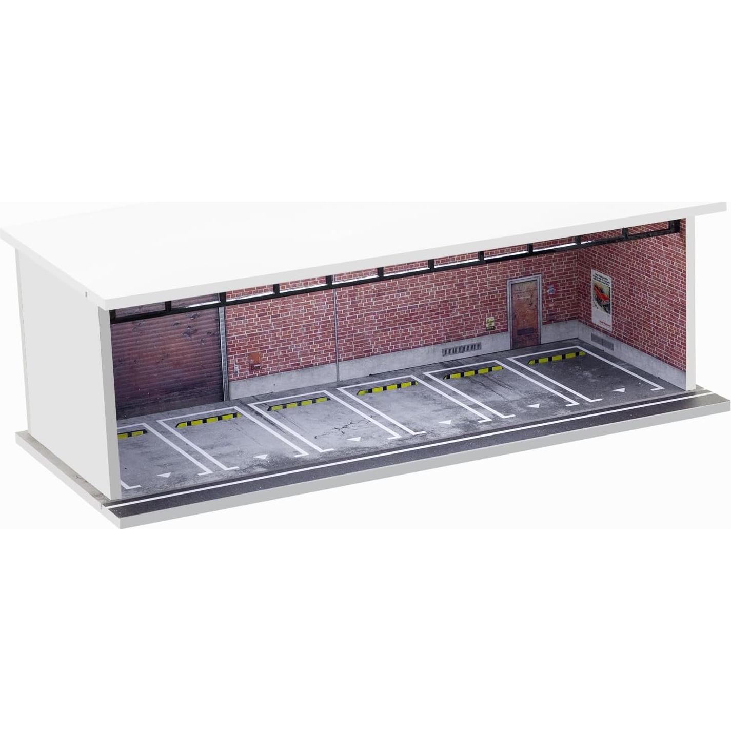 Caja de exhibición Gtcwmx para coches 1:64 con LED