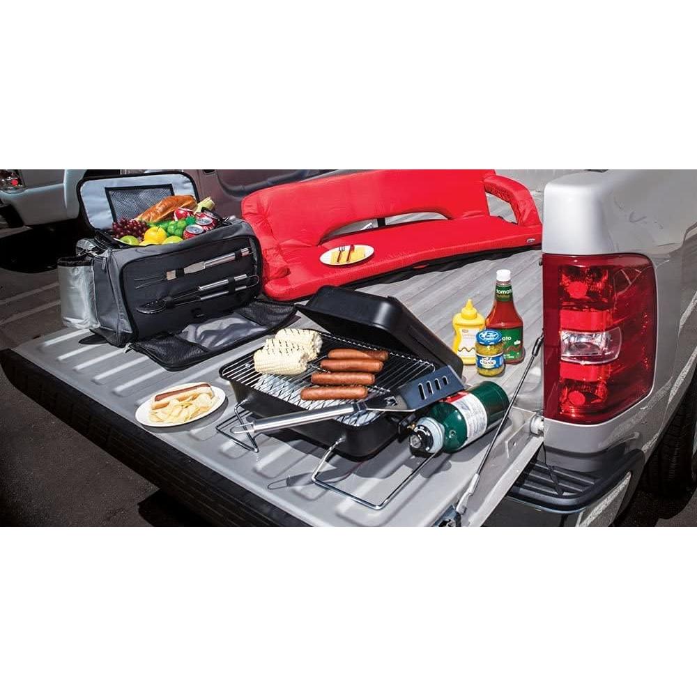 Set de BBQ y Cooler Portátil Vulcan Picnic Time 53.3x37.1cm