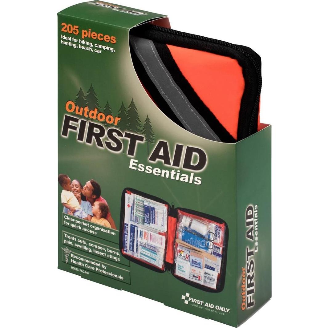 Kit de Primeros Auxilios al Aire Libre First Aid Only FAO-440 205 Piezas