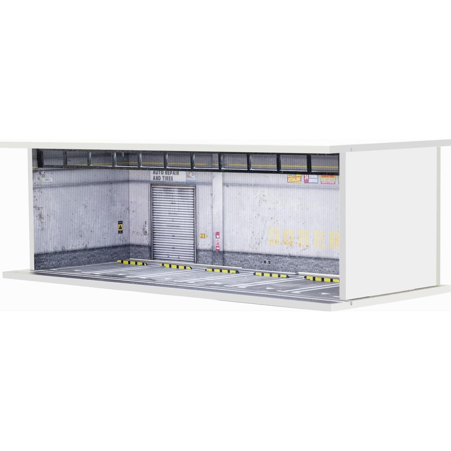 Caja de exhibición Gtcwmx para autos 1:64 con LED