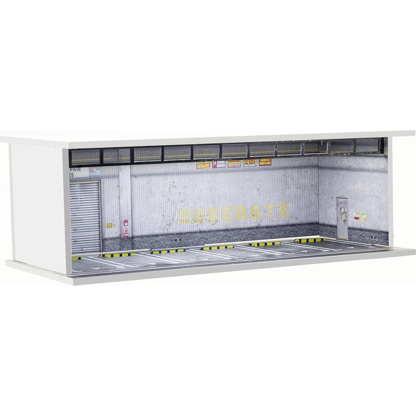 Caja de exhibición Gtcwmx para autos 1:64 con LED