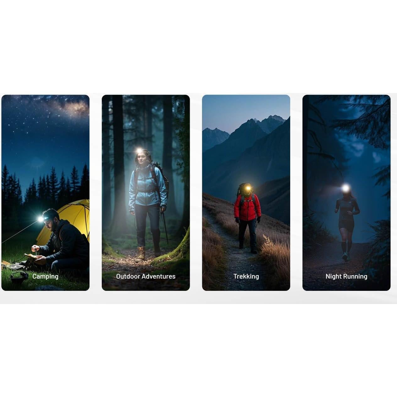 Linterna Frontal Nitecore NU25 MCT UL 400 Lúmenes Recargable