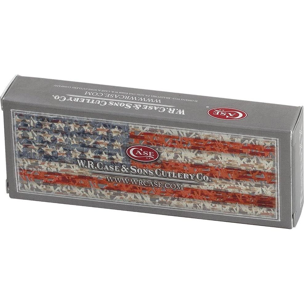 Cuchillo de bolsillo Case CA58185 Medium Stockman Hueso Antiguo