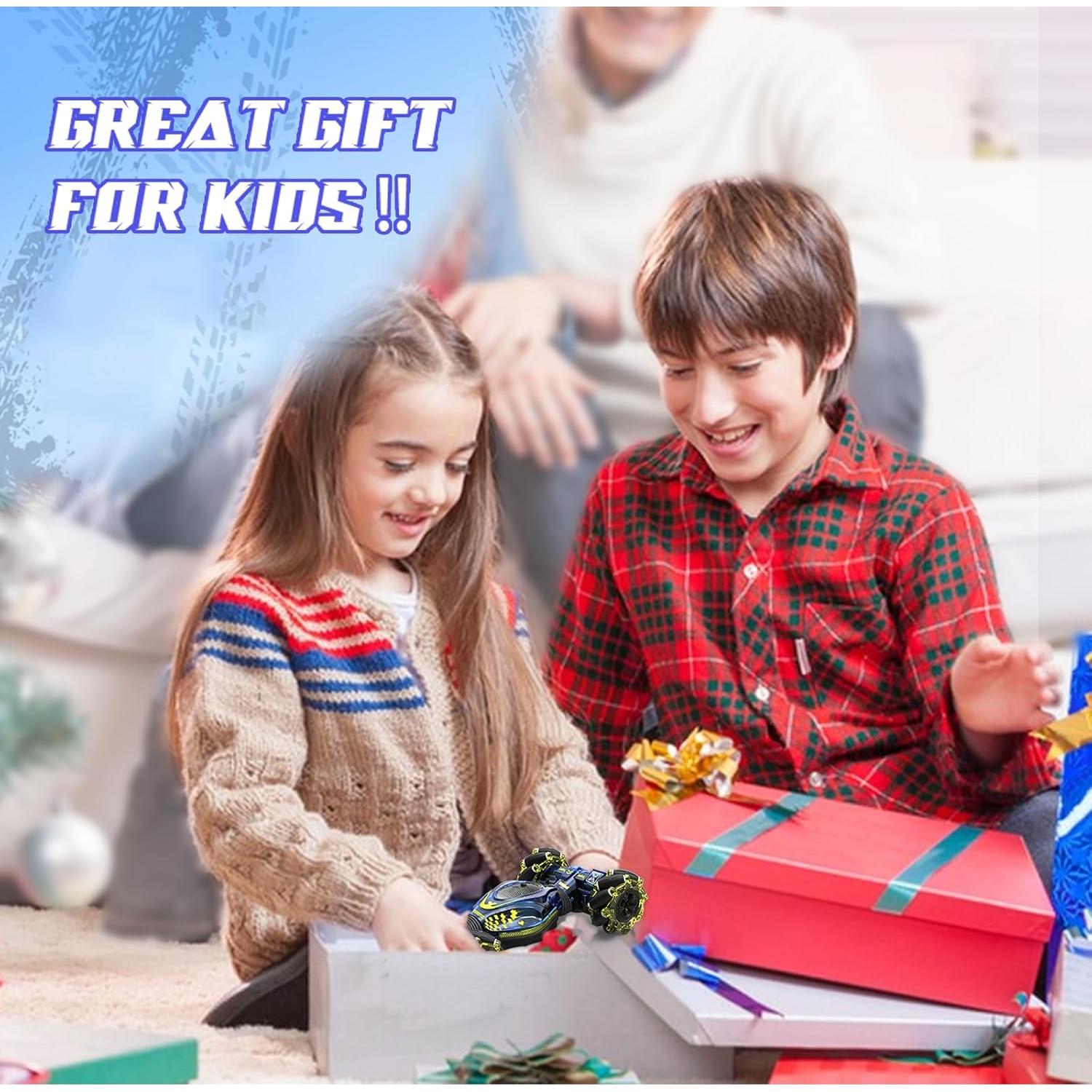 Coche Acrobático RC XUERENTECH 4WD Control Gestos Azul